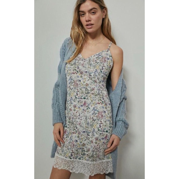 Liberty London By Anthropologie Slip Sleep Dress Size Small‎ - Picture 1 of 6